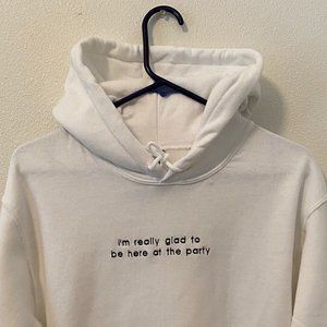 Homemade Custom Embroidered Party Hoodie